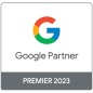 Selo Google Partner Premier 2023